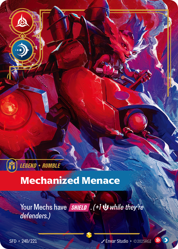 Rumble, Mechanized Menace (Overnumbered)