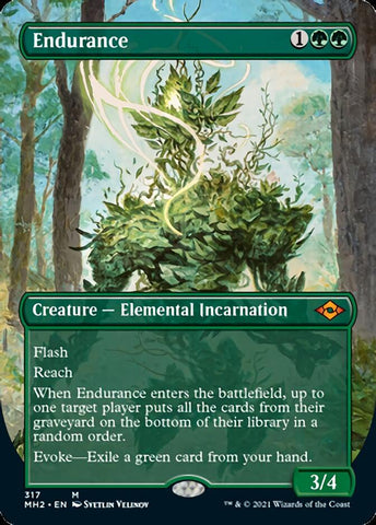 Endurance (Borderless Alternate Art) [Modern Horizons 2]