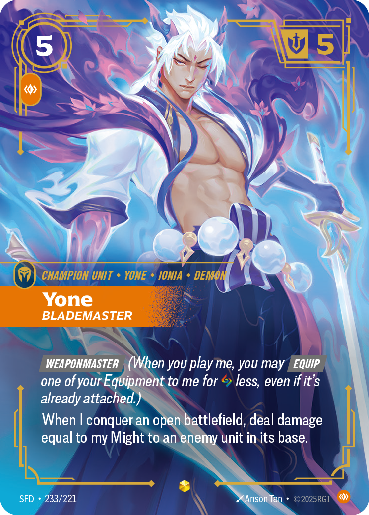 Yone, Blademaster (Overnumbered)