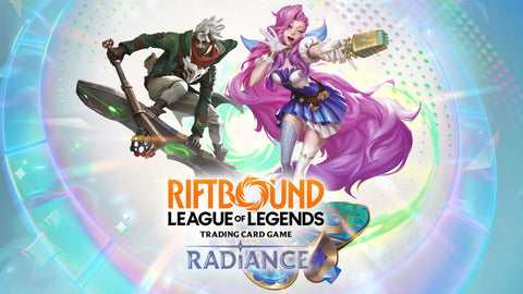 RIFTBOUND TCG RADIANCE SLEEVES AND PLAYMAT