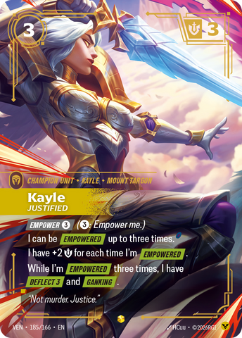 Kayle, Justified (Overnumbered)