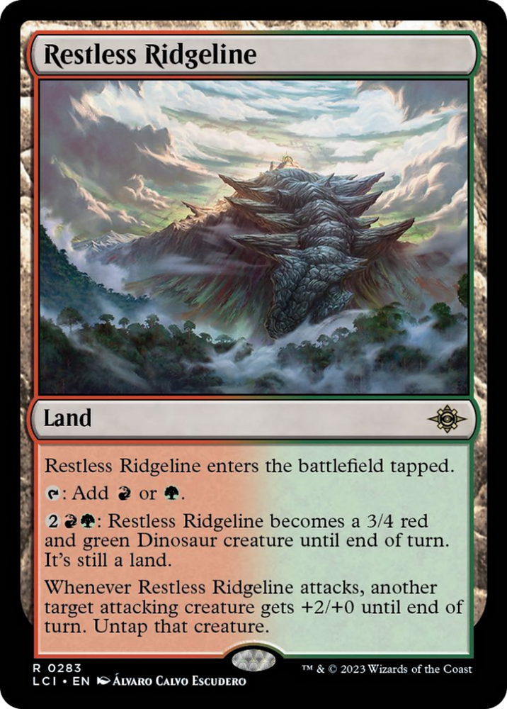 Restless Ridgeline [The Lost Caverns of Ixalan]