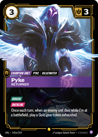 Pyke, Returned (Alternate Art)
