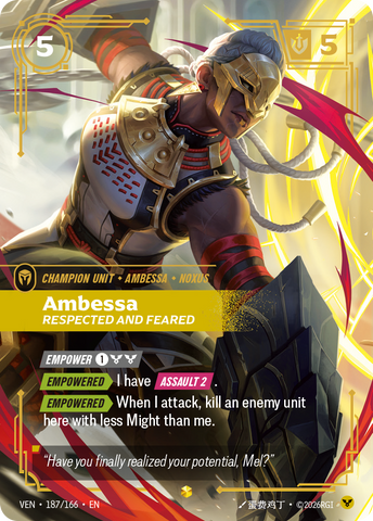 Ambessa, Respected and Feared (Overnumbered)