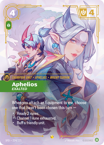 Aphelios, Exalted (Overnumbered)