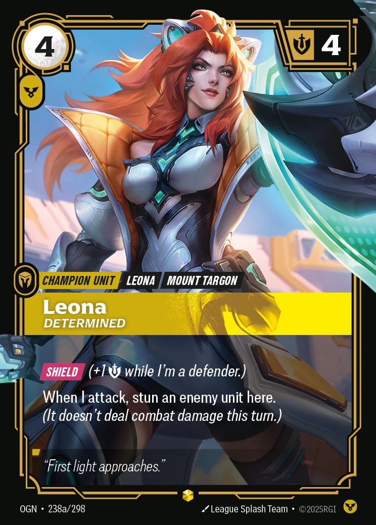 Leona, Determined (Alternate Art)