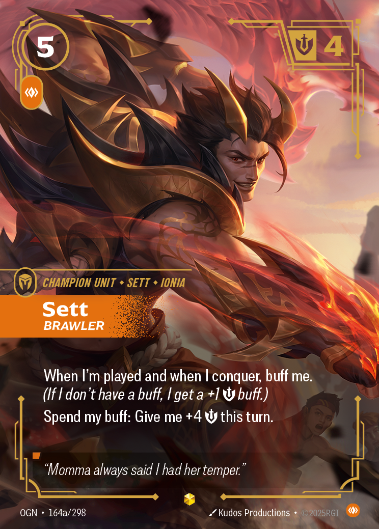 Sett, Brawler (Alternate Art)