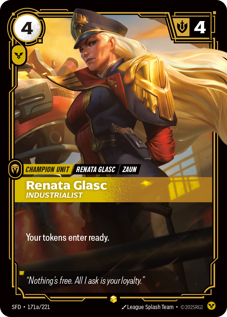 Renata Glasc, Industrialist (Alternate Art)