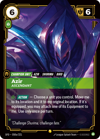Azir, Ascendant (Alternate Art)
