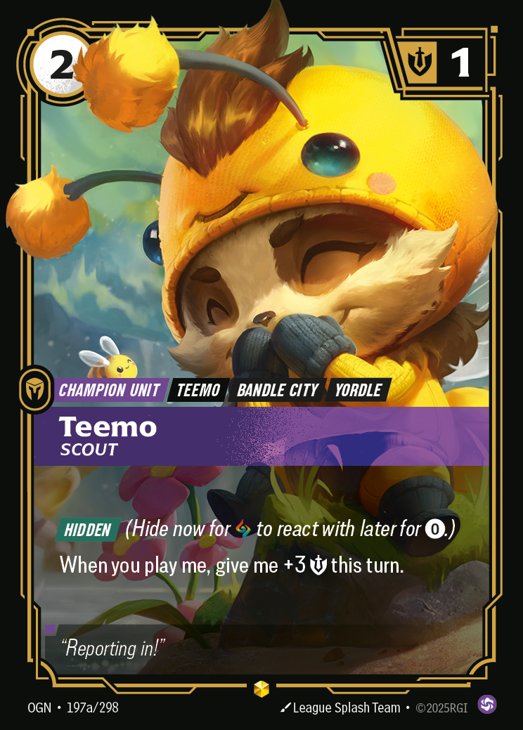 Teemo, Scout (Alternate Art)