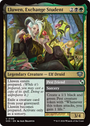 Lluwen, Exchange Student [Secrets of Strixhaven]