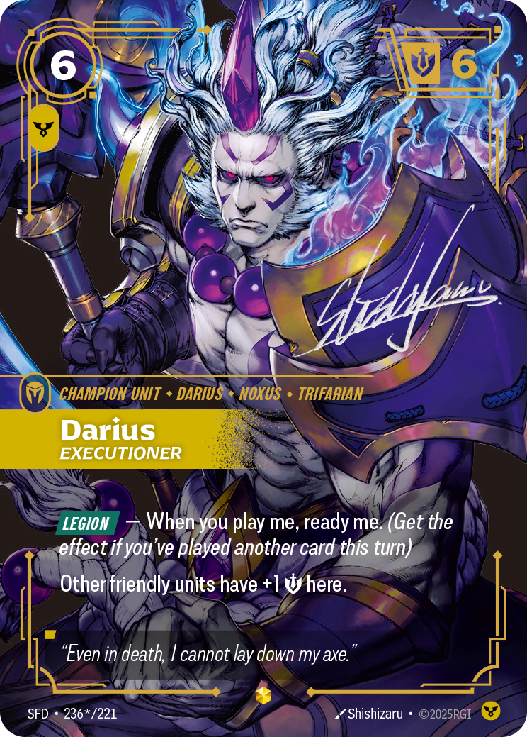 Darius, Executioner (Signature)