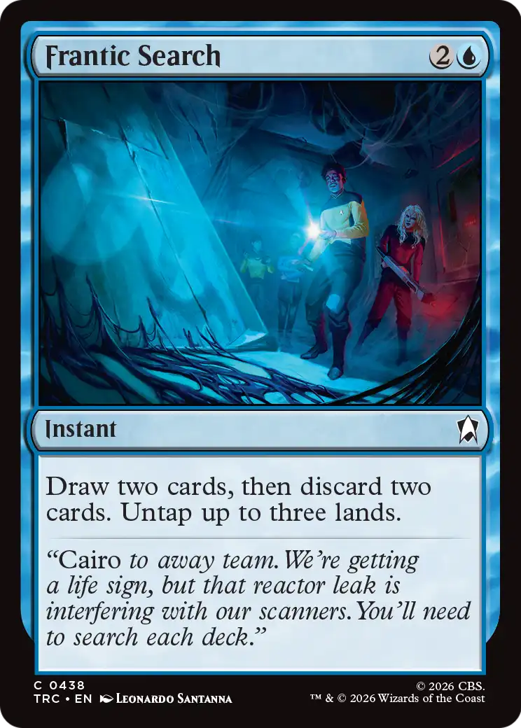 Frantic Search (Surge Foil) [Star Trek Commander]