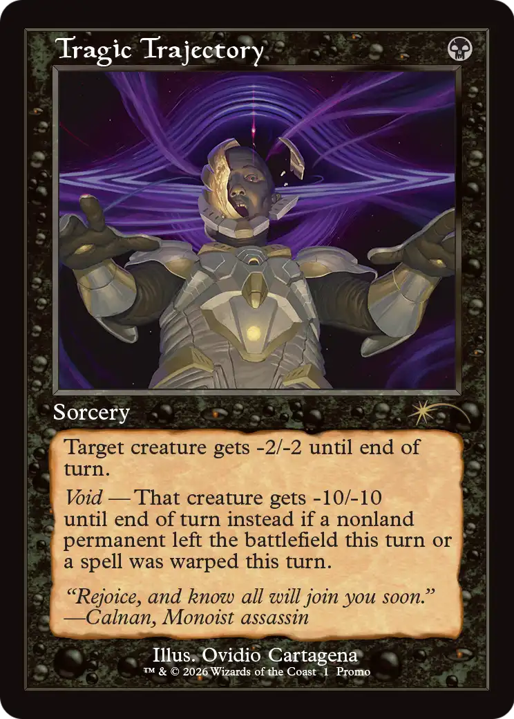 Tragic Trajectory (Retro Frame) [Wizards Play Network 2026]
