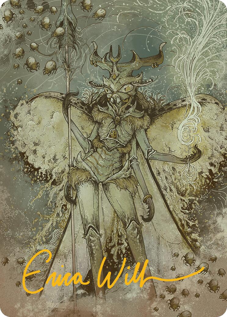 Aatchik, Emerald Radian Art Card (6/54) (Gold-Stamped Signature) [Aeth Aatchik, Emerald Radian Art Card (6/54) (Gold-Stamped Signature) [Aeth