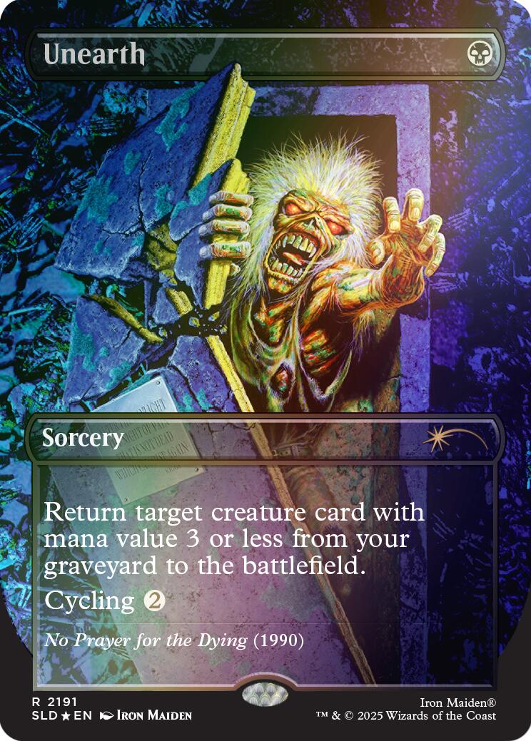 Unearth (Rainbow Foil) [Secret Lair Drop Series]