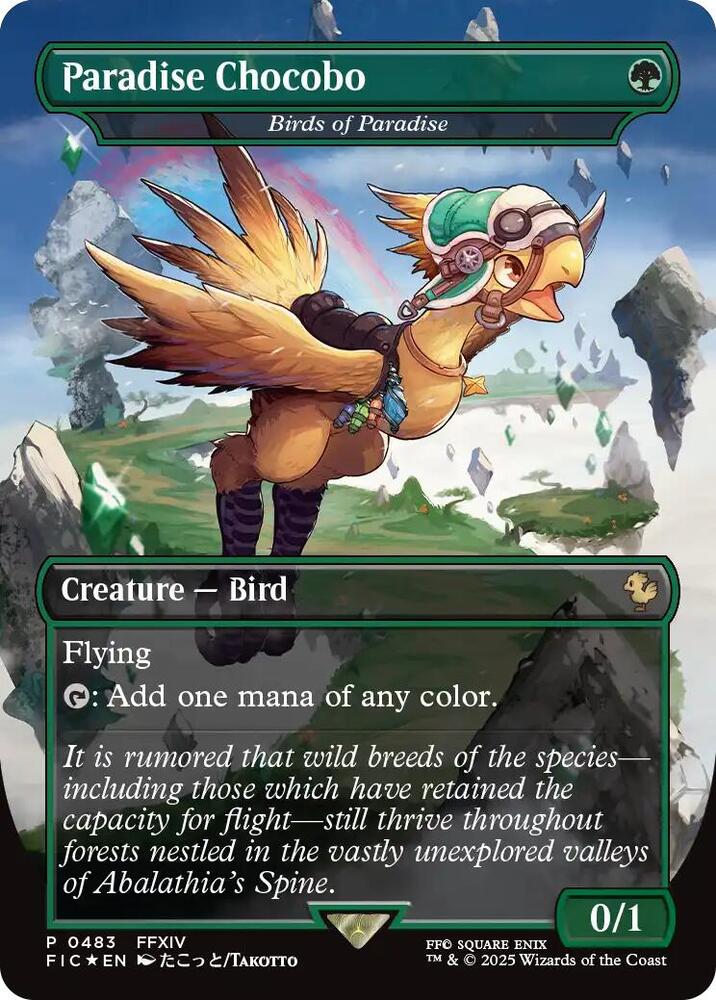 Paradise Chocobo / Birds of Paradise