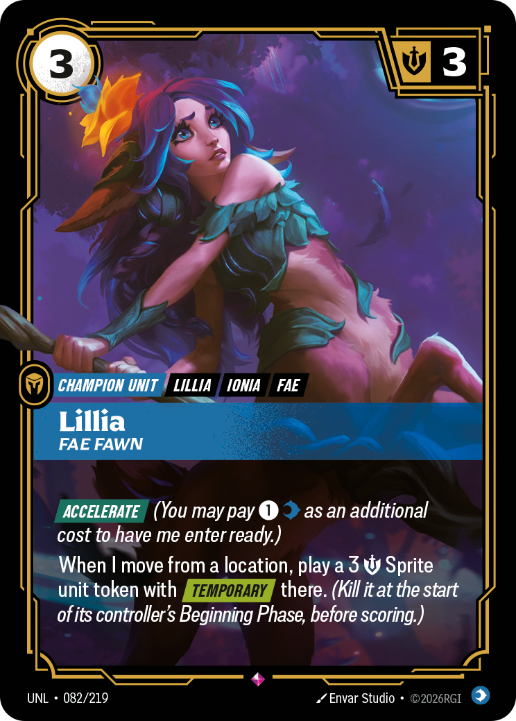 Lillia, Fae Fawn