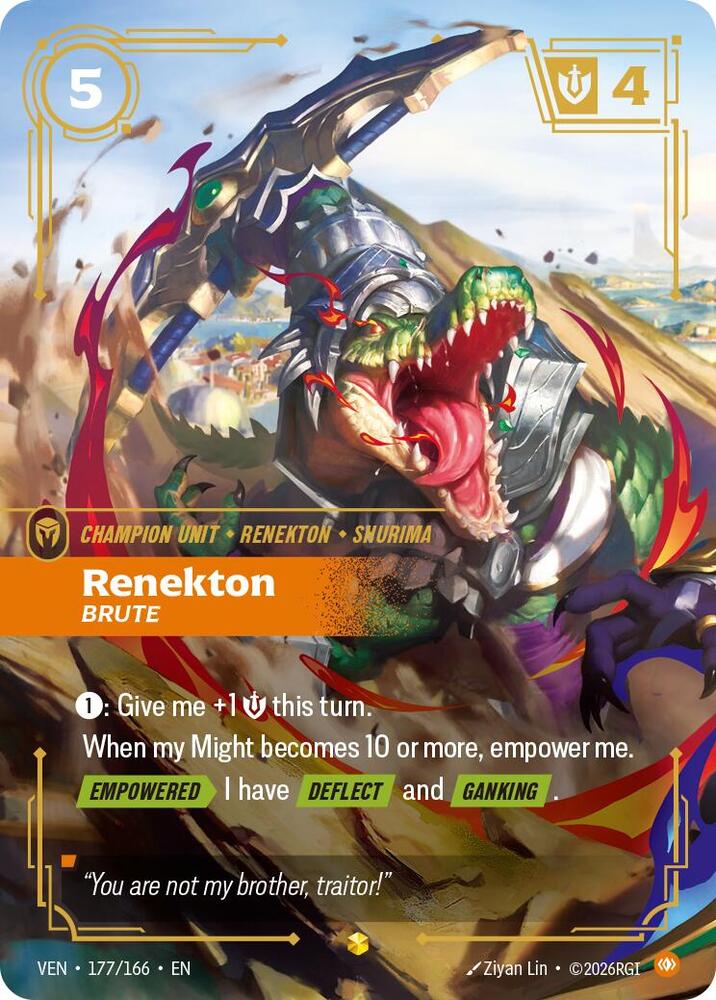 Renekton, Brute - Overnumbered