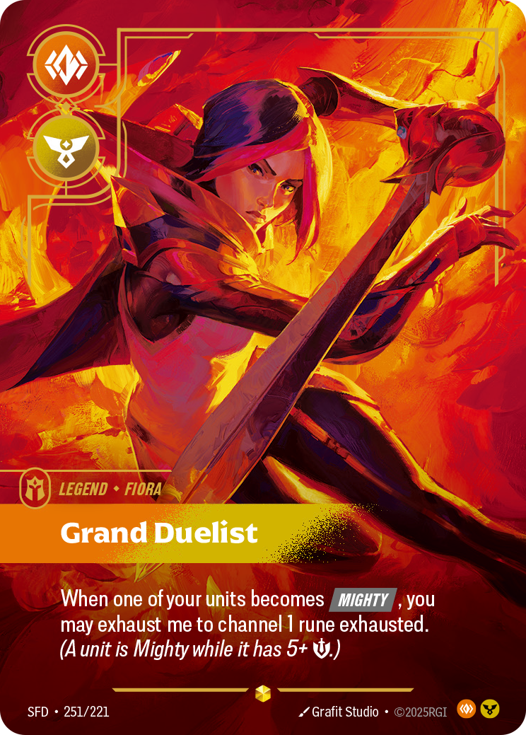 Fiora, Grand Duelist (Overnumbered)