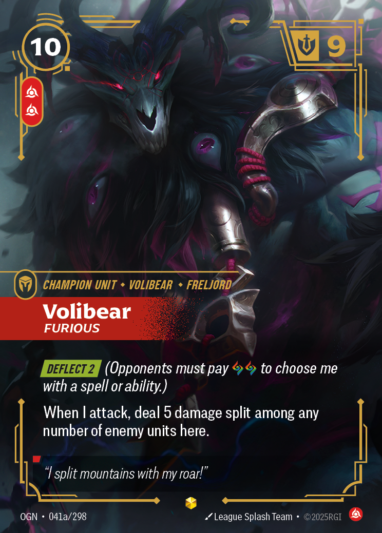 Volibear, Furious (Alternate Art)