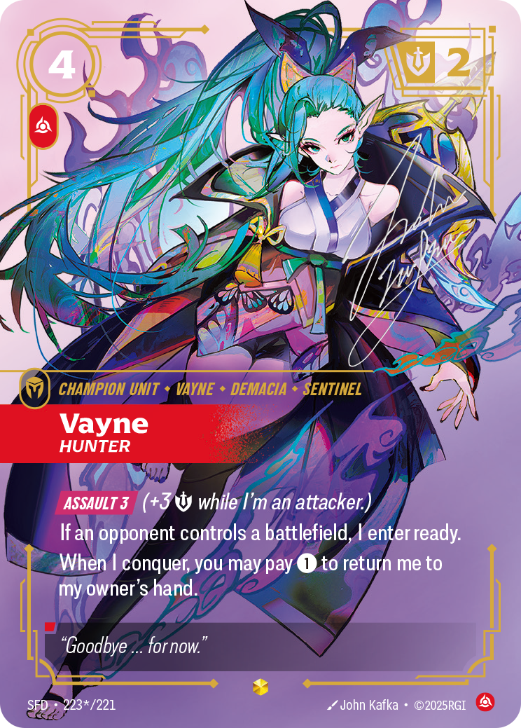 Vayne, Hunter (Signature)