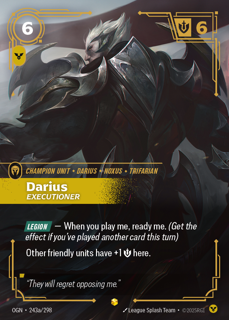 Darius, Executioner (Alternate Art)