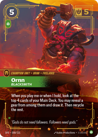Ornn, Blacksmith
