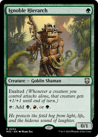 Ignoble Hierarch [Modern Horizons 3 Commander]