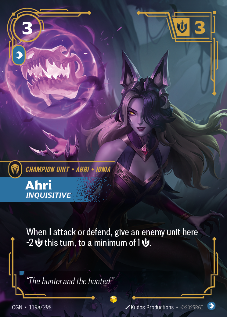 Ahri, Inquisitive (Alternate Art)