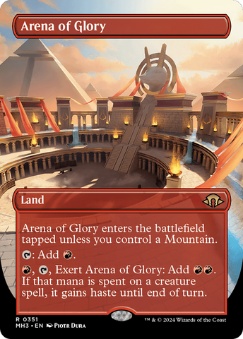 Arena of Glory (Borderless) [Modern Horizons 3]