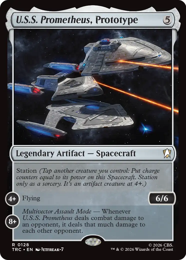 U.S.S. Prometheus, Prototype (Surge Foil) [Star Trek Commander]