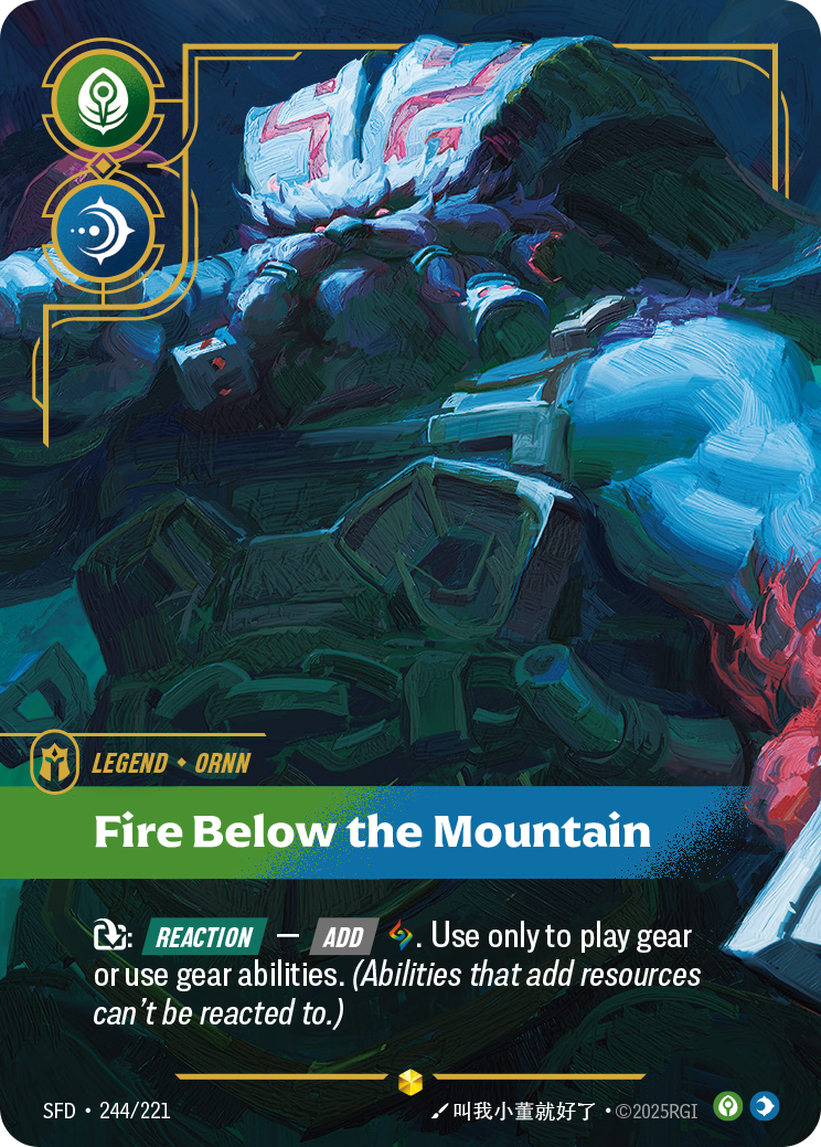 Ornn, Fire Below the Mountain (Overnumbered)