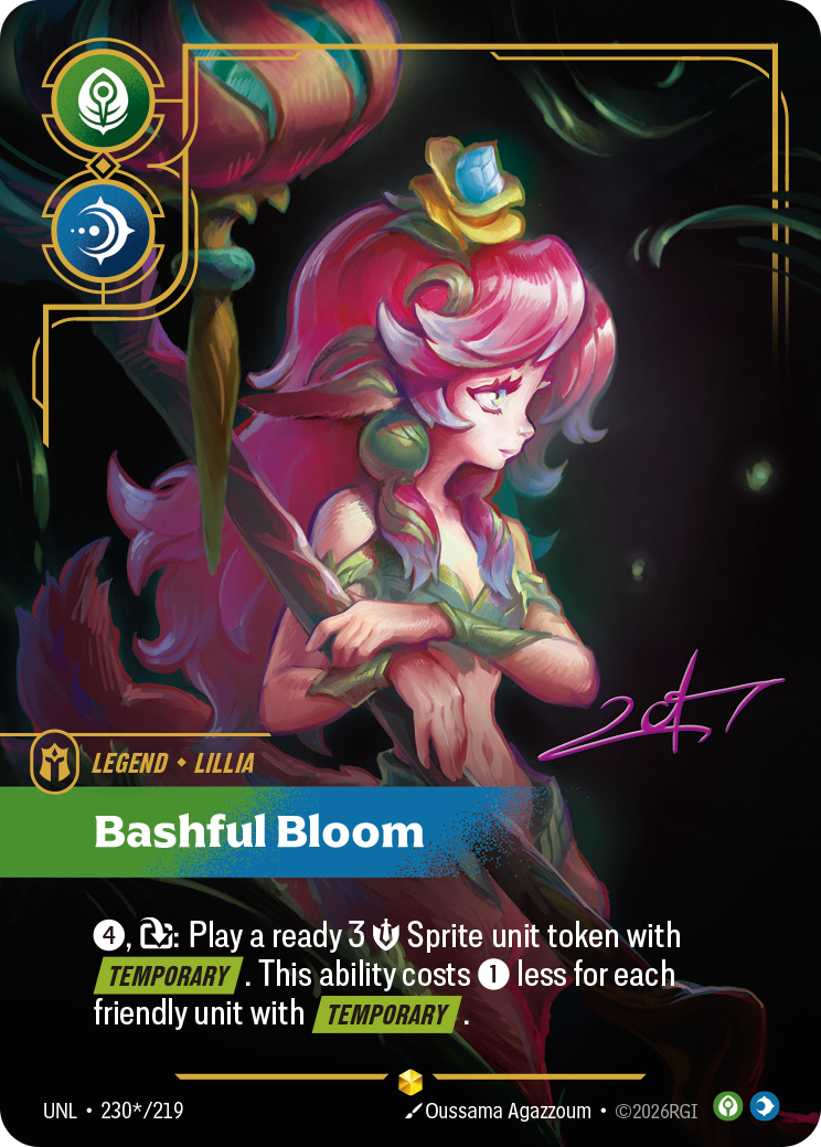 Lillia, Bashful Bloom (Signature)