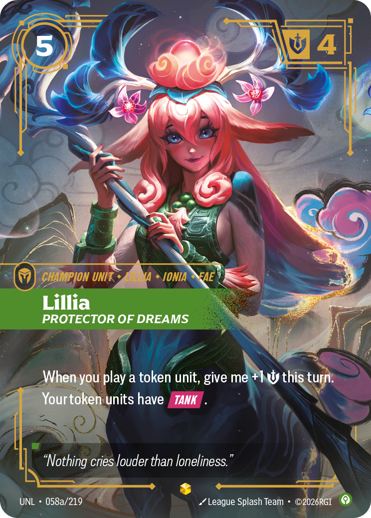 Lillia, Protector of Dreams (Alternate Art)
