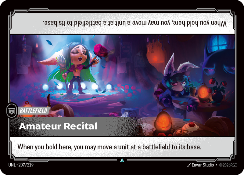 Amateur Recital