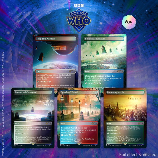 Secret Lair: Drop Series - Secret Lair x Doctor Who (The Dalek Lands - Foil Edition)