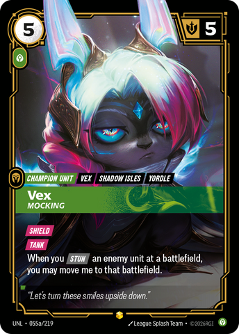 Vex, Mocking (Alternate Art)
