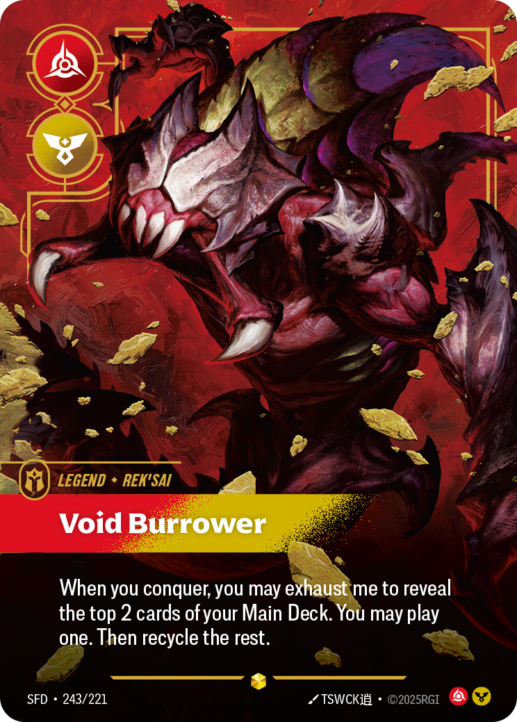 Rek'sai, Void Burrower (Overnumbered)