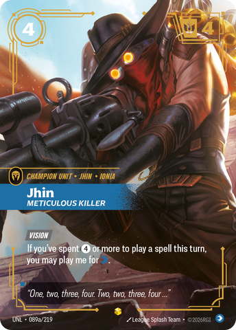Jhin, Meticulous Killer (Alternate Art)