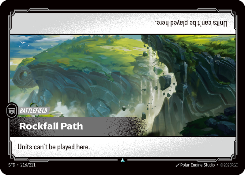 Rockfall Path