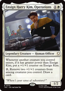 Ensign Harry Kim, Operations (Surge Foil) [Star Trek Commander]