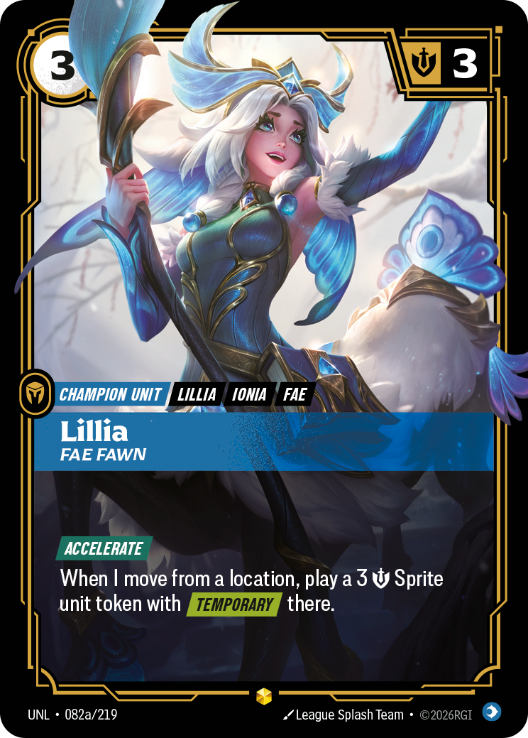 Lillia, Fae Fawn (Alternate Art)