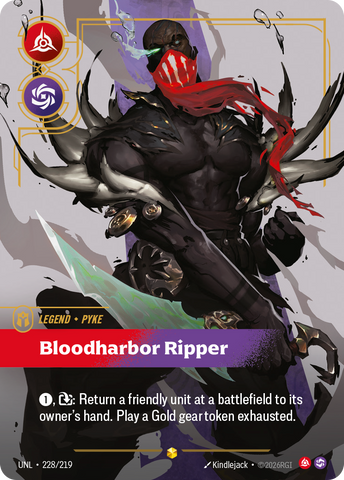 Pyke, Bloodharbor Ripper (Overnumbered)