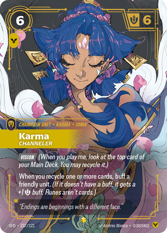 Karma, Channeler (Overnumbered)