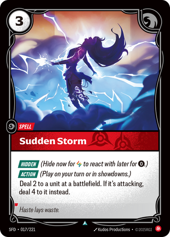 Sudden Storm