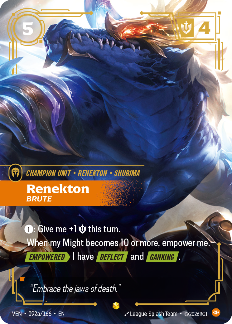 Renekton, Brute (Alternate Art)