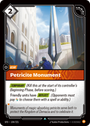 Petricite Monument