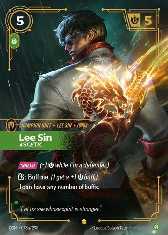 Lee Sin, Ascetic (Alternate Art)