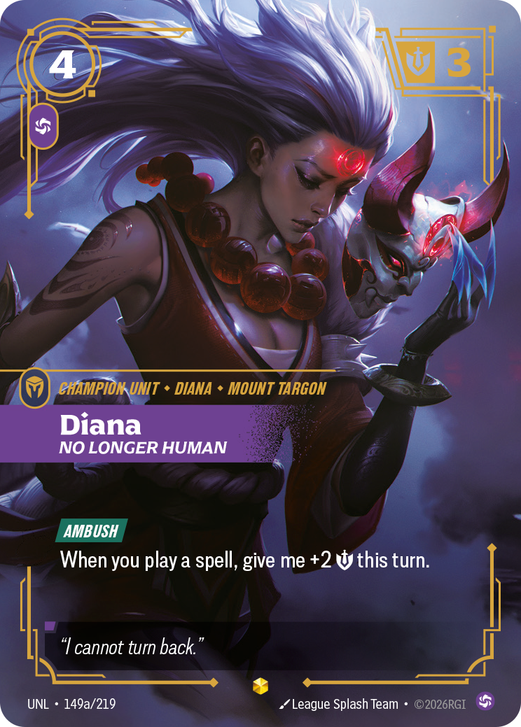 Diana, No Longer Human (Alternate Art)
